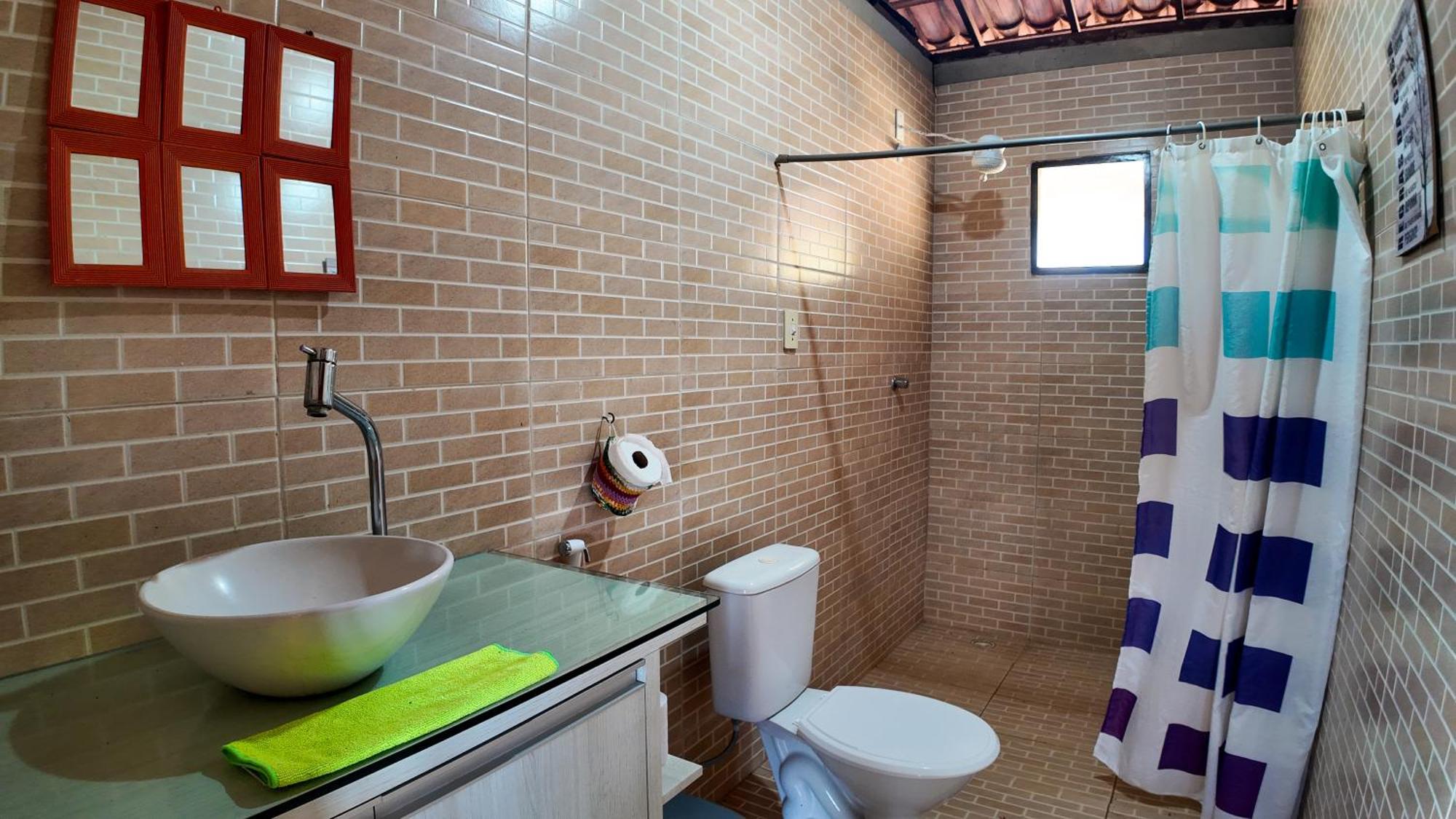 Chale Com Vista Privilegiada Pilões de Dentro Kültér fotó